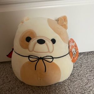Brock HALLOWEEN Bulldog Squishmallow 8in